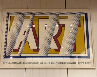 Roy Lichtenstein Limited Print - Hand Signed