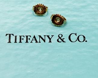 18K Tiffany Earring Backs