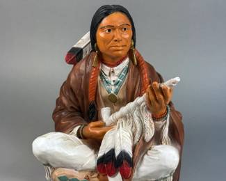 Castagna Infrangible Native American Figurine
