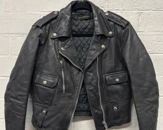 1970s Harley davidson leather jacket