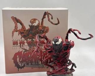 marvel carnage statue