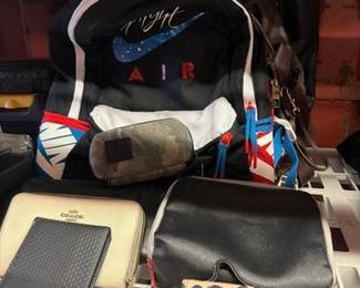 6094  3 Backpacks, 5 Wallets 