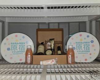 7516  Harajuku Lovers Fragrance Sets, La Voglia Matta Pink Grapefruit Shower Gel and Hand Cream  More 