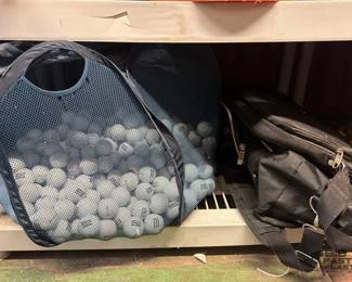 6112  Golf Balls and Ogio Duffle Bag 