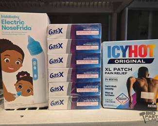 4528  Fridababy Nose, Gasx and IcyHot 