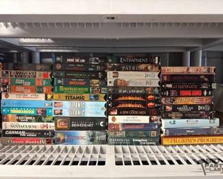 7572  VHS Cassette Tapes 