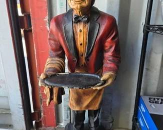 4000  Decorative Butler Statue 