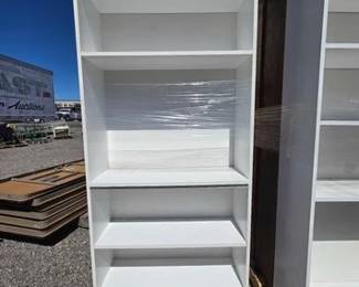 7310  3 Wooden Book Cases 
