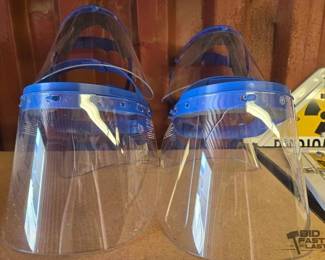 6018  6 Plastic Face Sheilds 