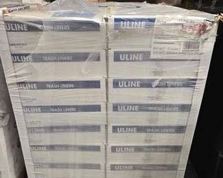 2630  64 Cases of ULINE Trash Liners 