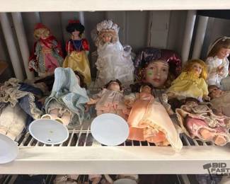 7588  Porcelain Dolls 