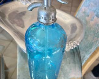 Great vintage seltezer bottles - made in Slovakia 