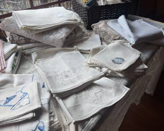 Collection of Vintage Linens