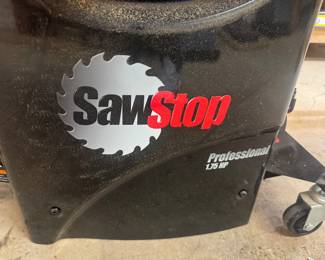 SawStop 10" Professional 1.75HP Cabinet Saw - Model PCS175 with Add-On Router Table Extension & Porter Cable Router