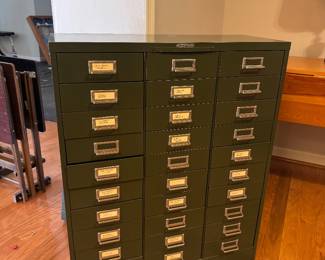 Steelmaster 30 Drawer Industrial Metal Cabinet 
