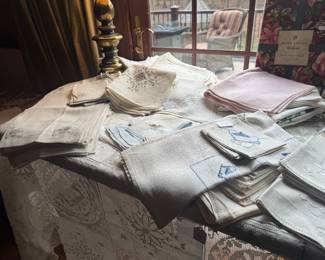 Collection of Vintage Linens