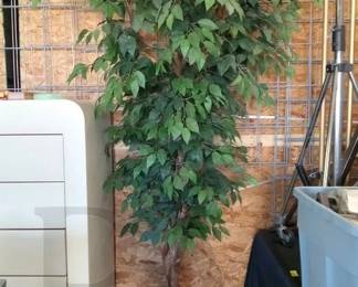 8ft faux potted tree
