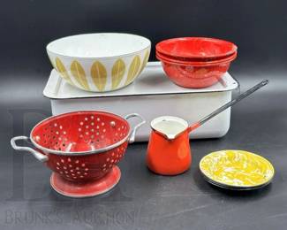 enamel kitchen ware