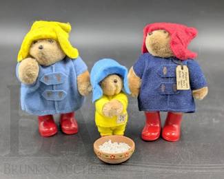Vintage Paddington bears