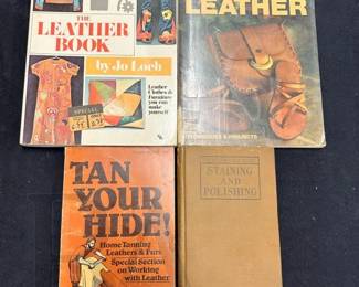 leather books