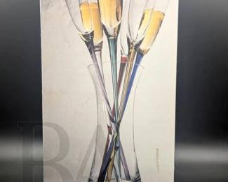 celebration champagne flutes 