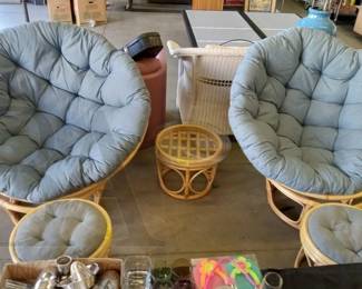 papasan chairs