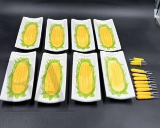corn theme trays 