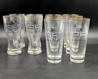 Indianapolis speedway  beer glasses