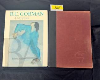 RC Gorman signed book