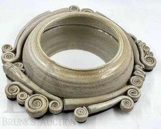 pottery mirror 