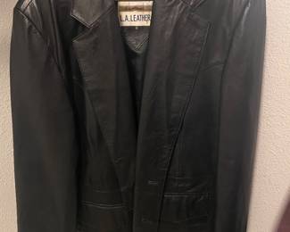 vintage leather jacket