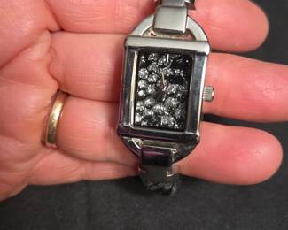 Studio Quartz Crystal Accent Watch