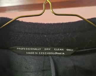 Mens Wool Cashmere Blend Overcoat second image