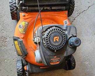 Remington Orange Push Lawn Mower second image