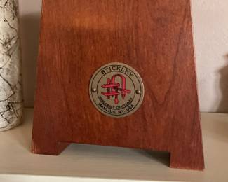 Mission Style Mantel Clock second image