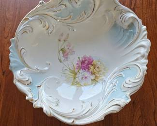 Ornate Porcelain Serving Bowl