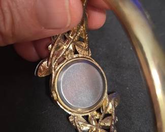 Womens Rhinestone Bangle Watch B second image
