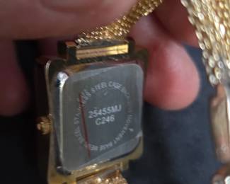 Gold Tone Mesh Watch third image