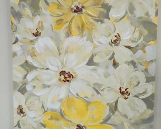 Scattered Spring Petals Canvas Art