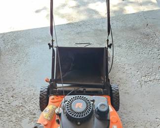 Remington Orange Push Lawn Mower