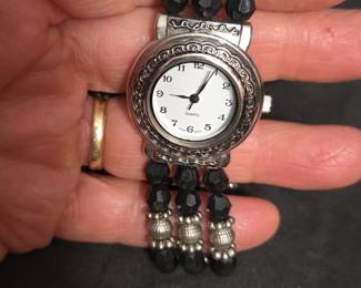 Beaded Stretch Watch