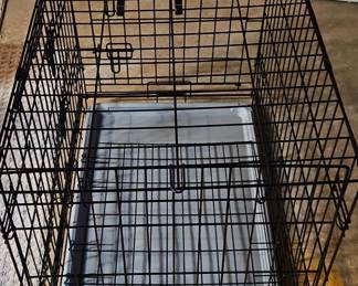 Folding Wire Dog Crate