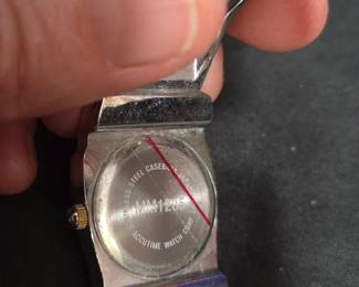 Womens TwoTone Bangle Watch second image