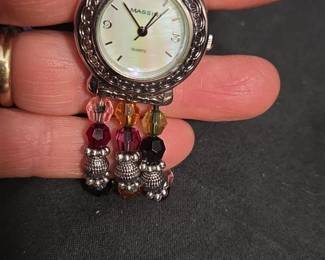 Beaded Charm Watch