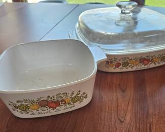 CorningWare Le Persil La Sauge Casserole Dishes, set of