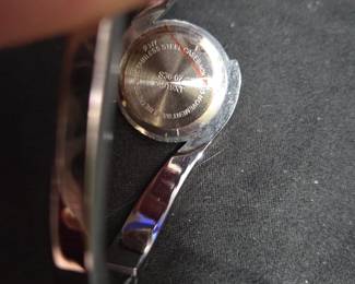 Womens Rhinestone Bangle Watch second image