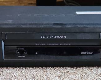 Sony SLVN VHS VCR