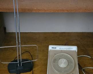 Vintage TV Antenna and Channel Selector