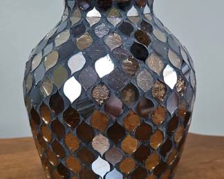 Mosaic Glass Vase