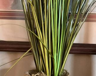 Rope Wrapped Grass Planter